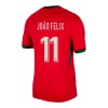 Original Trikotsatz Portugal Joao Felix 11 Heimtrikot EURO 2024 Für Kinder